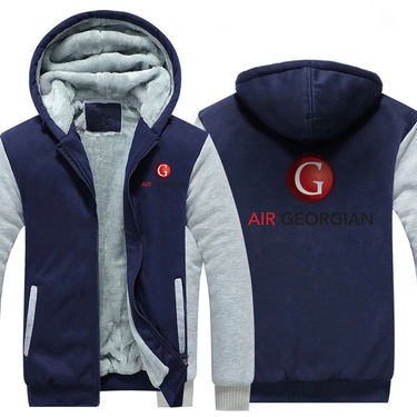GERGIAN AIRLINES JACKETS FLEECE SWEATSHIRT